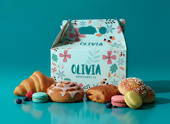 Packaging personalizado Cajas Compack pastelería